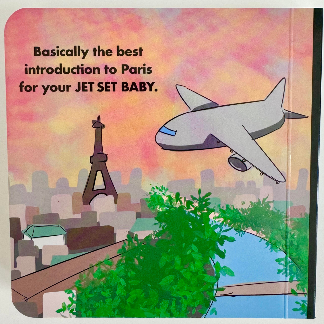 Paris Jet Set Baby Book