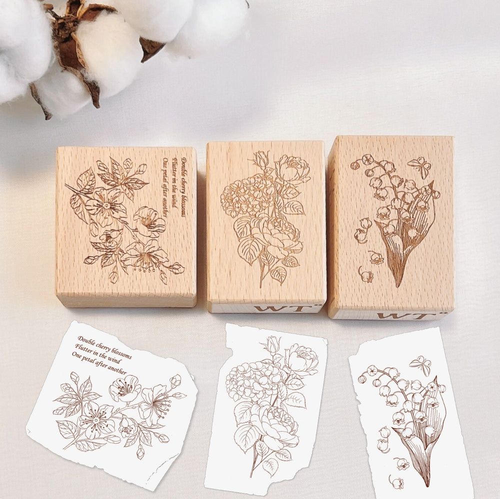 Valley of Flower Stamp Set by The Washi Tape Shop