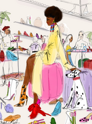 Shoe Shopping, Anjelica Roselyn