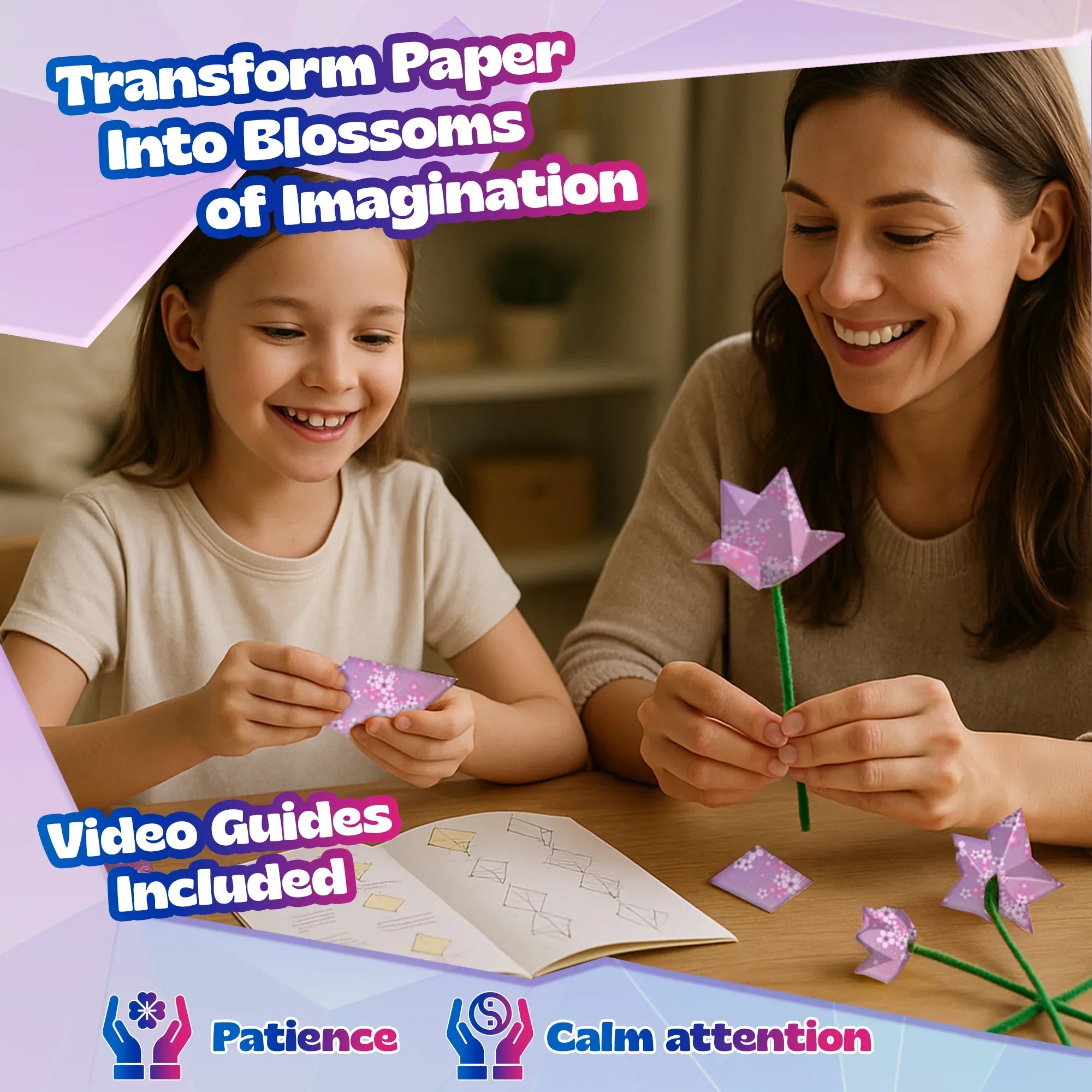 Flower Origami Kit