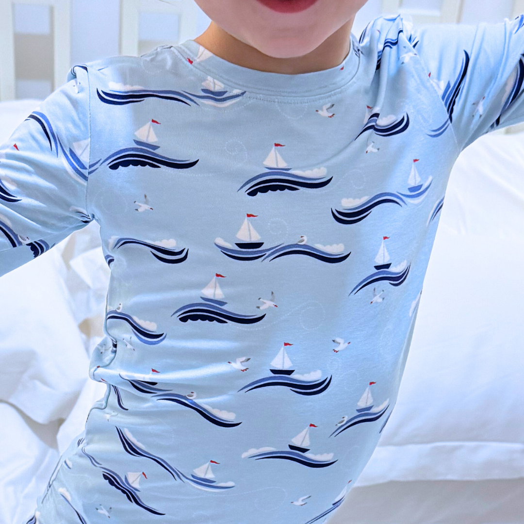 Cape Cod Sailboat Two-piece Set