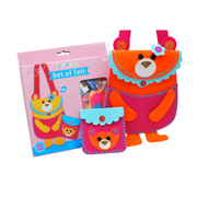 Apli Krapli - Apli Krapli Sewing Patterns Bag & Keychain Bear Printable Templates Materials Not Included Ages 10+