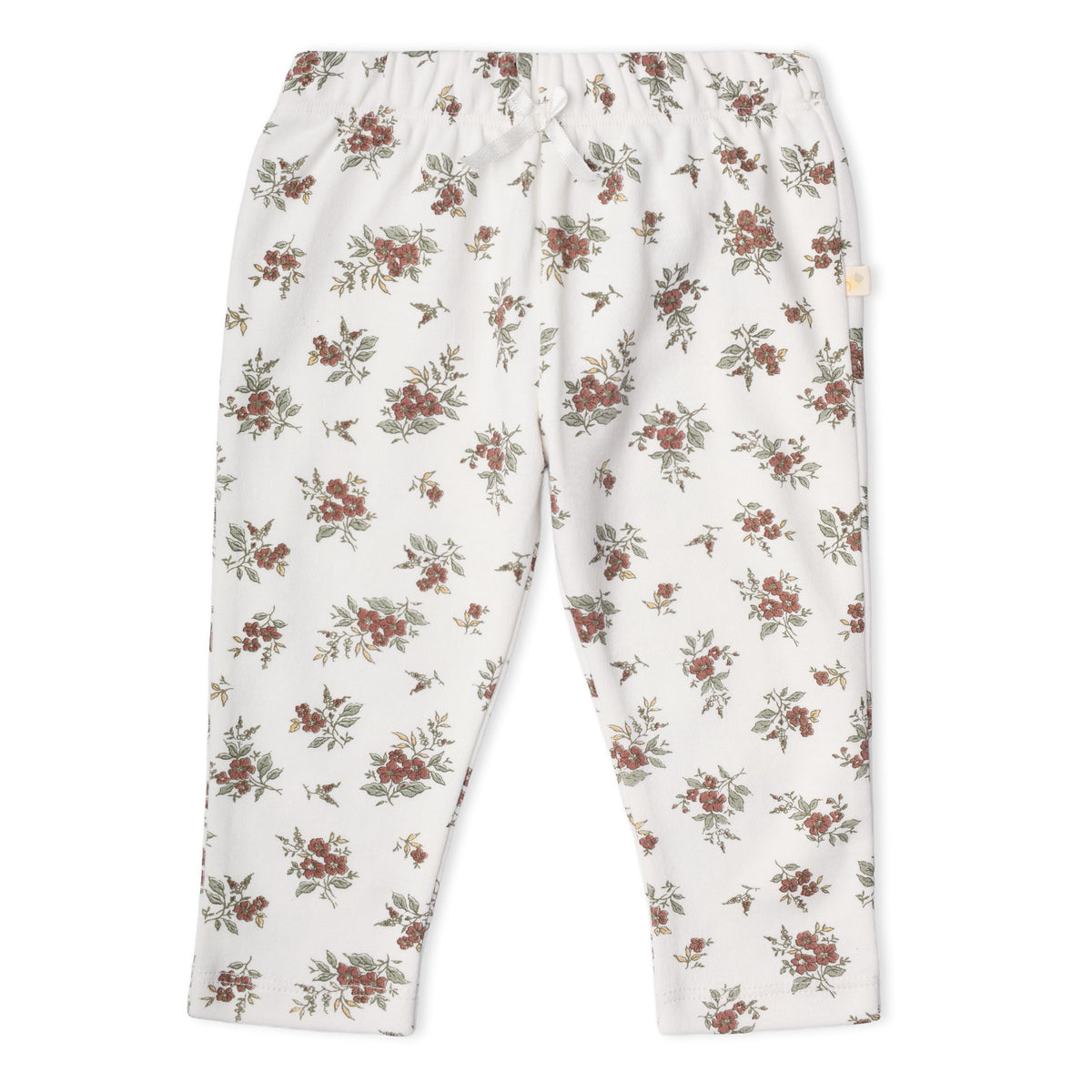 Organic Ruffle Bodysuit & Pants Set - Winter Berry