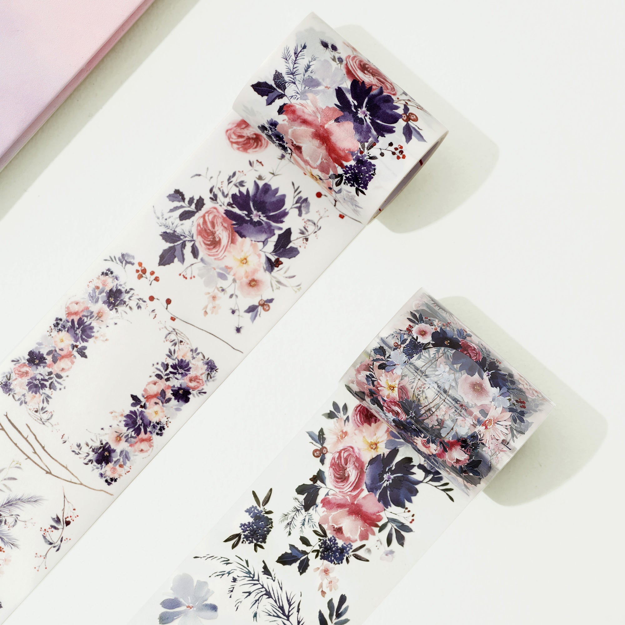 Frosty Rose Wide Washi / PET Tape by The Washi Tape Shop