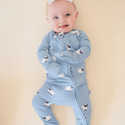 Bamboo 2-way Convertible Zip Romper