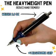 Heavyweight Ball Pen With The Pencil Grip