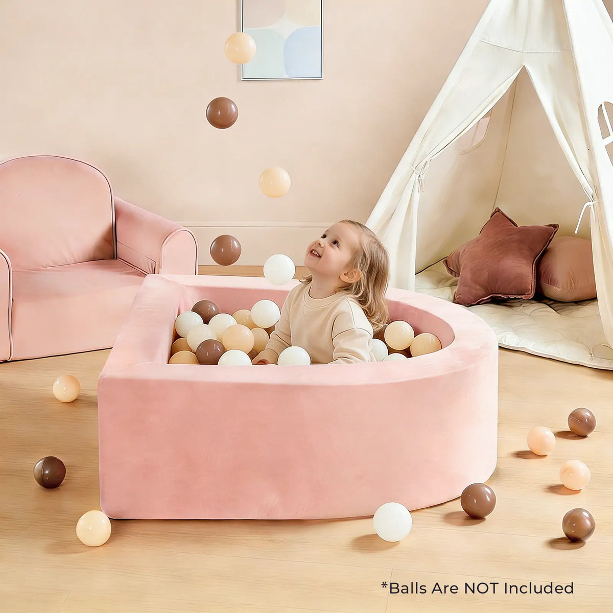 ® Playnest Soft Foam Ball Pit - Balls Not Included