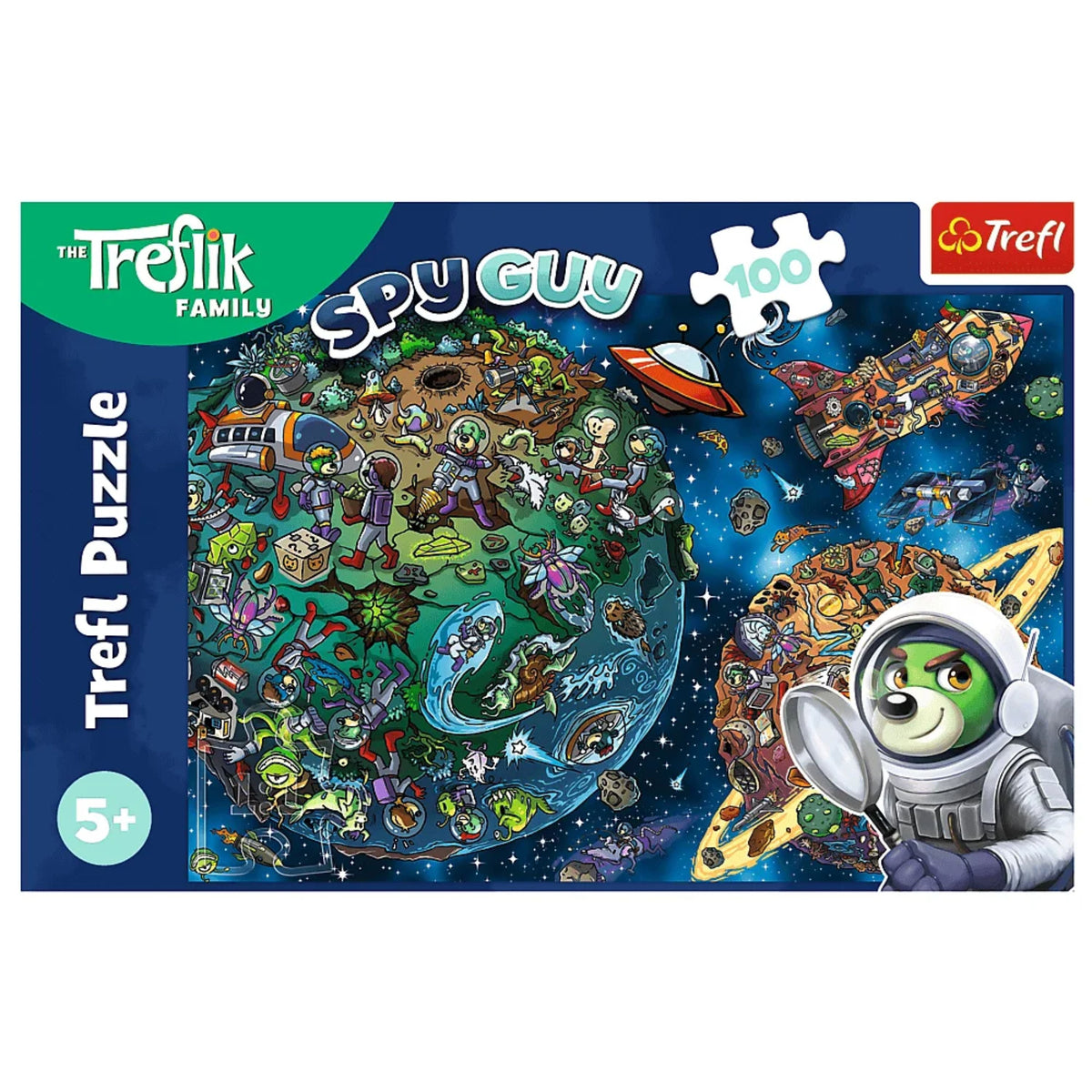 Kids ik Family - iks In Space 100 Piece Puzzle