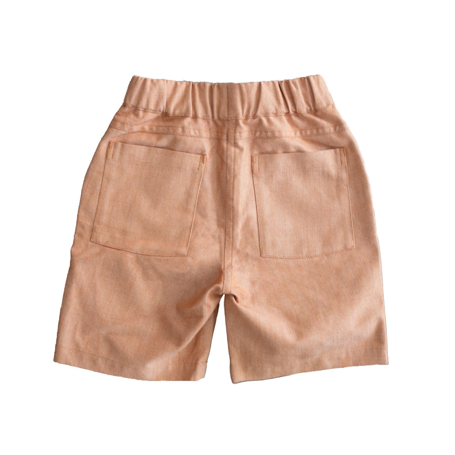 Jules Shorts - Orange Chambray