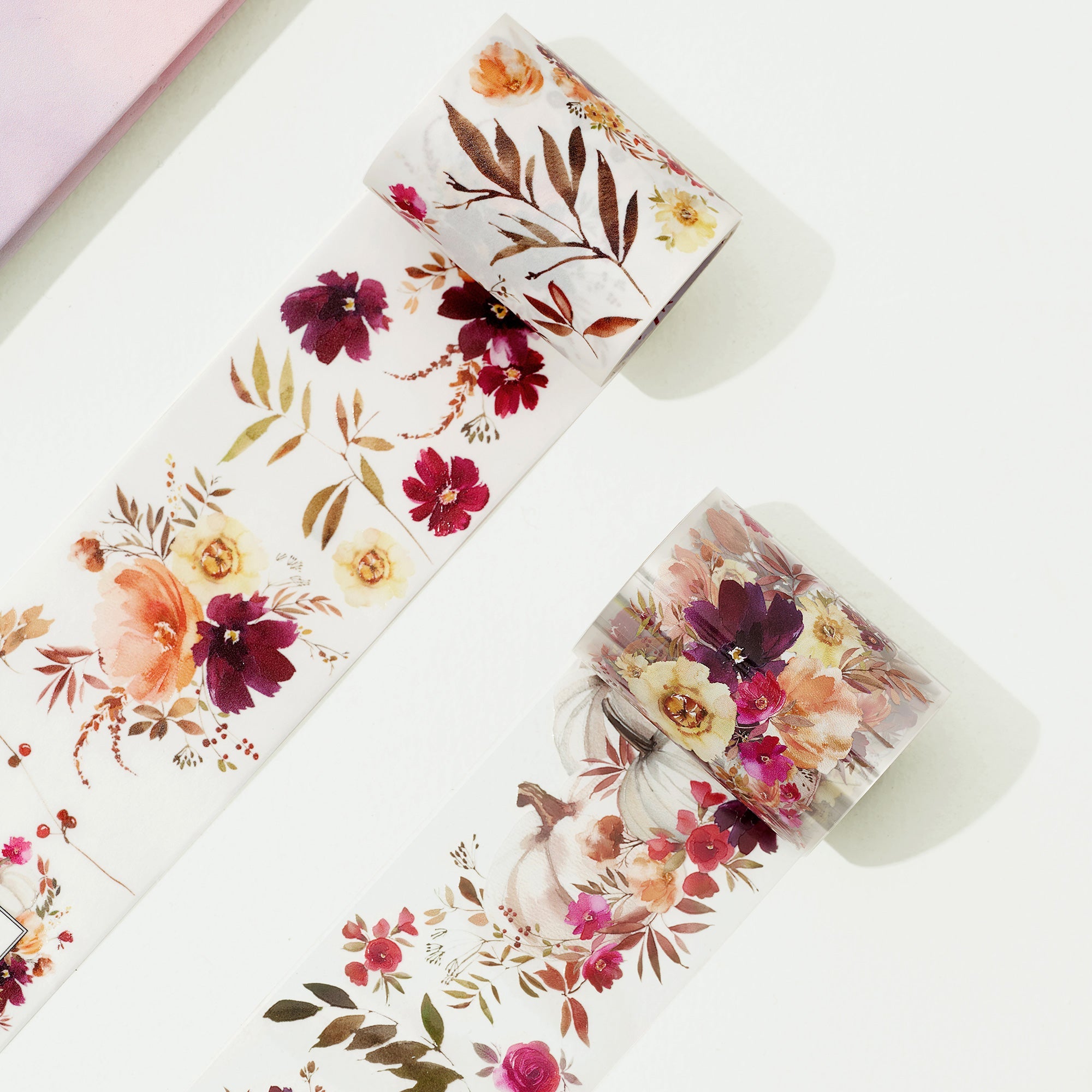 Autumn Rose Wide Washi / PET Tape by The Washi Tape Shop