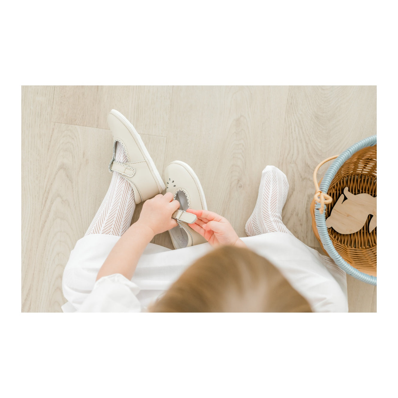Dottie Scalloped T-strap Mary Jane (baby)