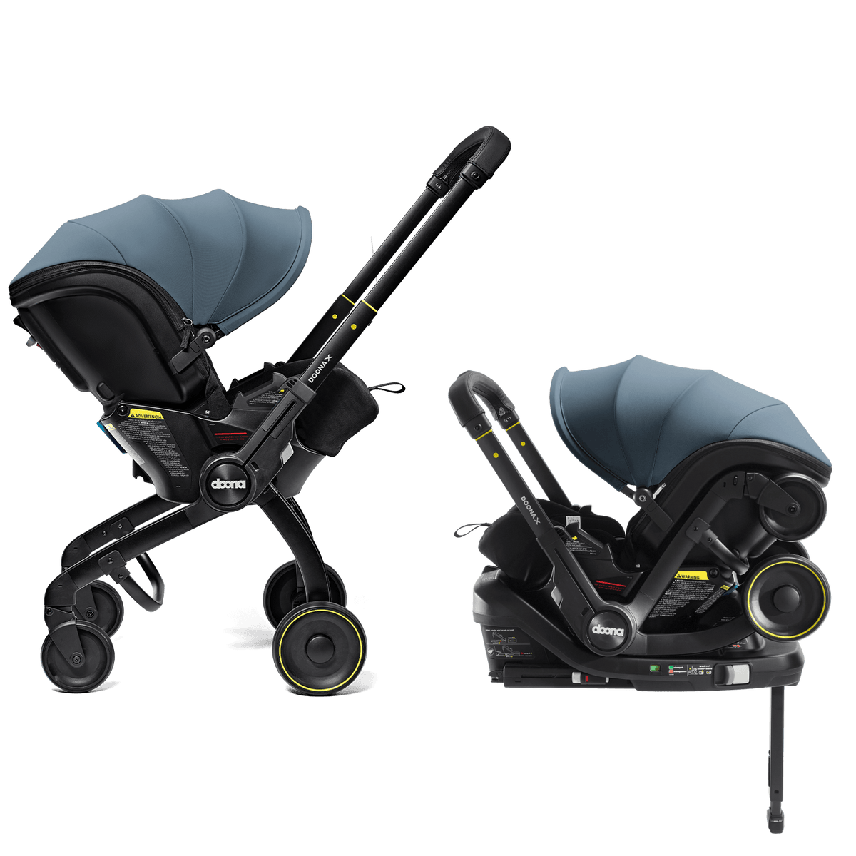 Doona X Car Seat & Stroller in Ocean Blue