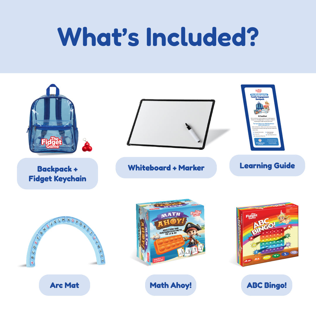 Pre-k Readiness Backpack