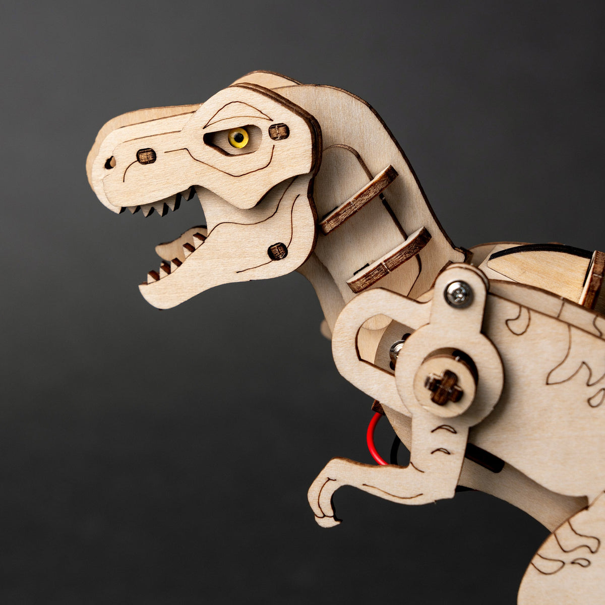 T-Rex Robot STEM Kit — Build a Walking Dinosaur