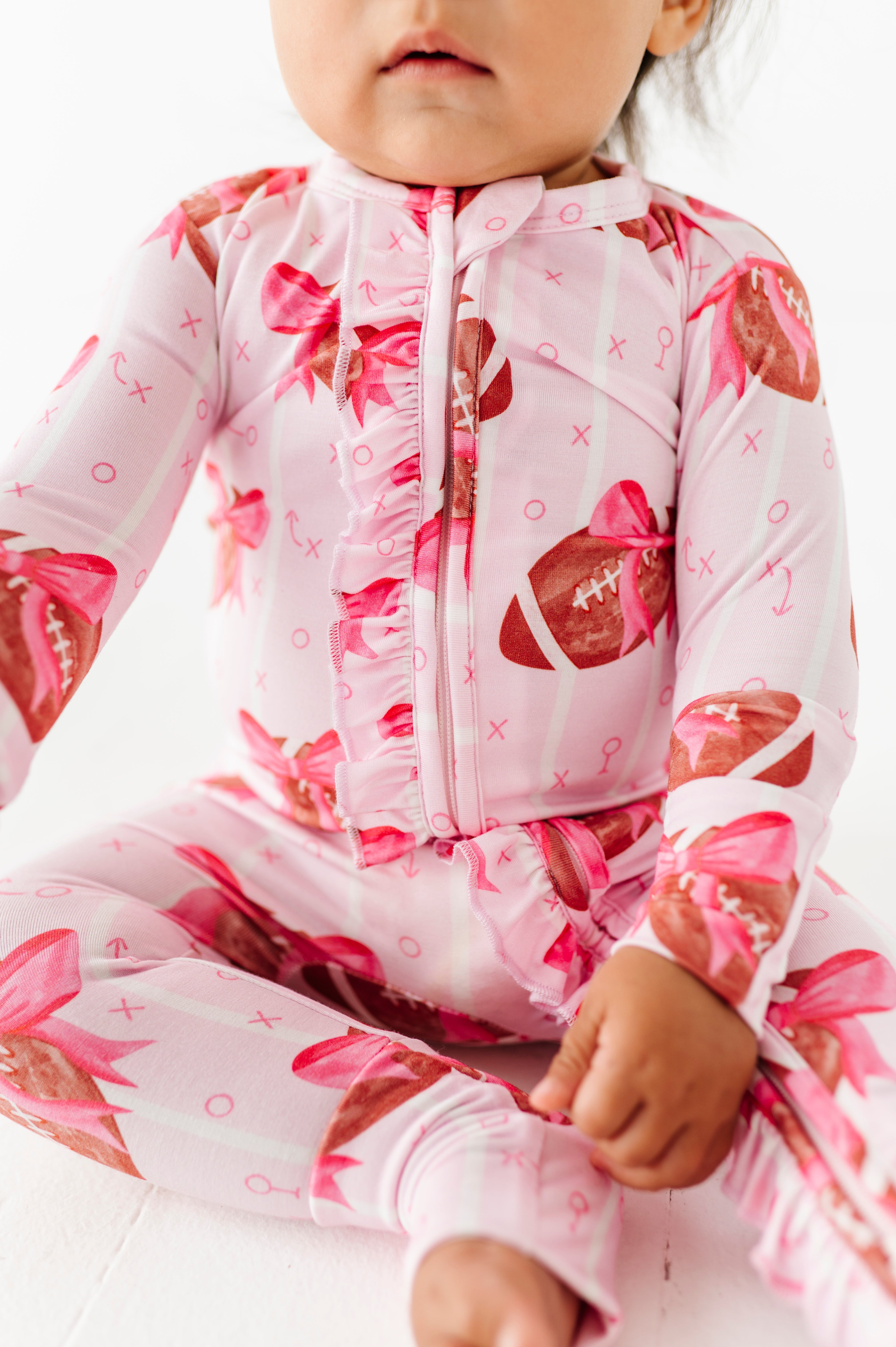 Blitz And Bows Ruffle Convertible Romper