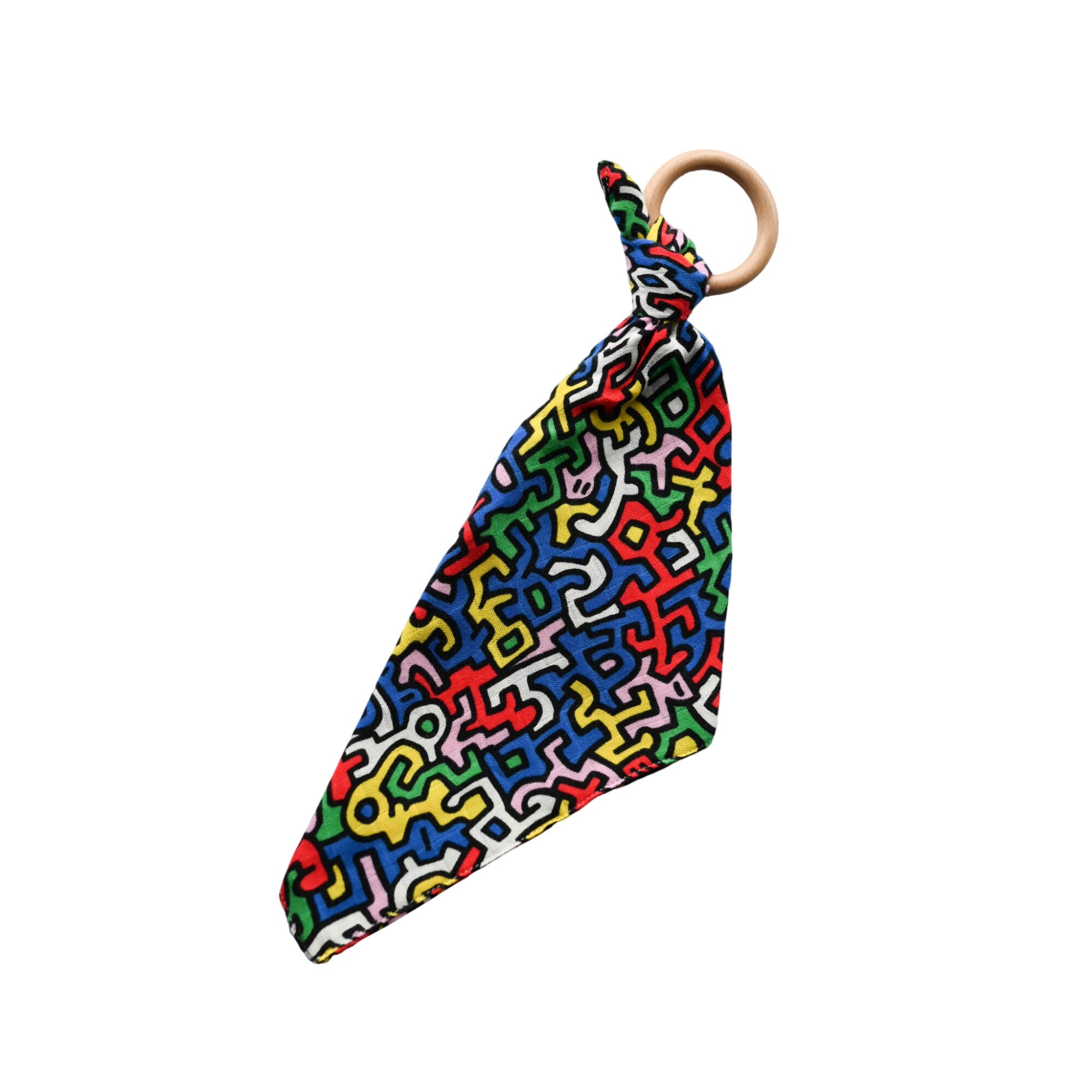 Etta Loves X Keith Haring Teething Lovey - For 5+ Month Old Babies