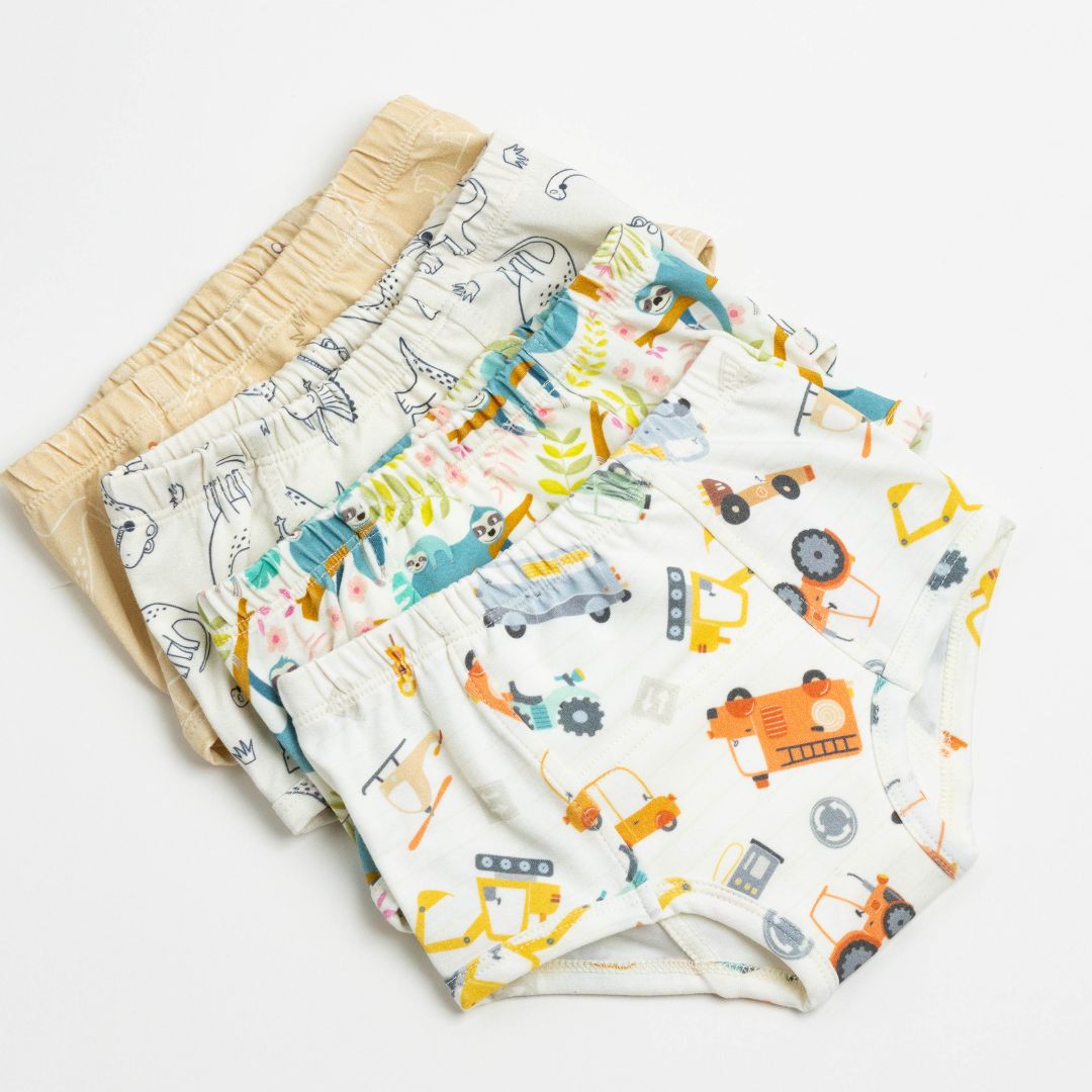 Adventure-ready Organic Potty Training Underwear (4 Pack)