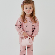 Ava Ribbon Sweatshirt Set