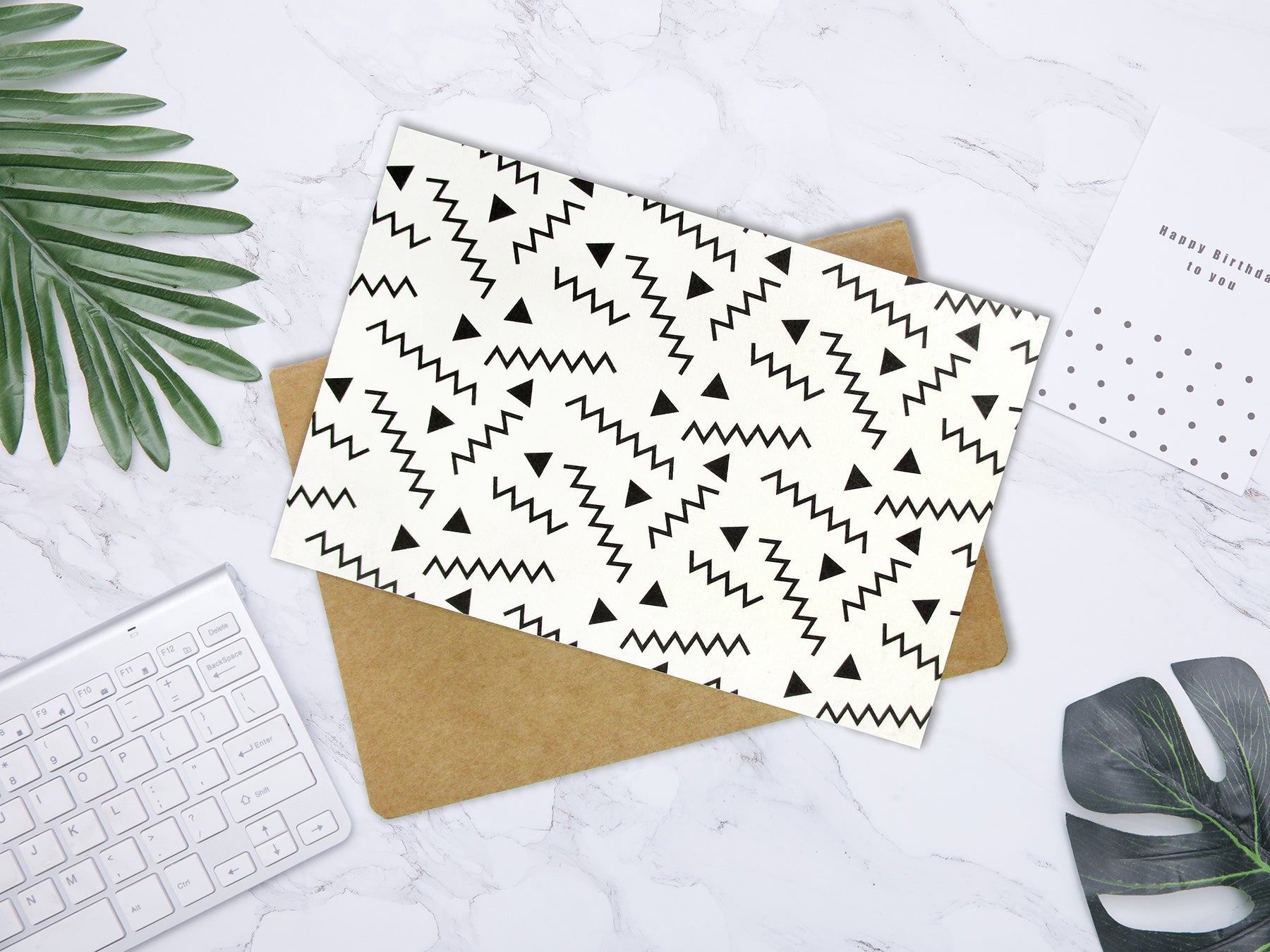 80’s Black And White - 36 Pack Assorted Greeting Cards For All Occasions - 6 Design
