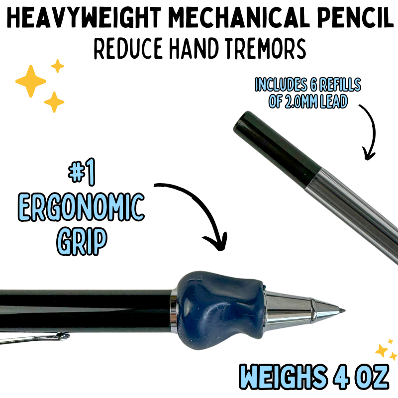 Heavyweight Mechanical Pencil Set With The Pencil Grip