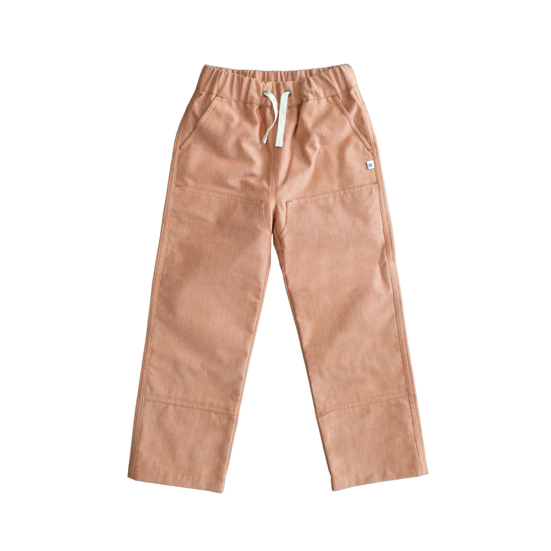 Jules Pants - Orange Chambray