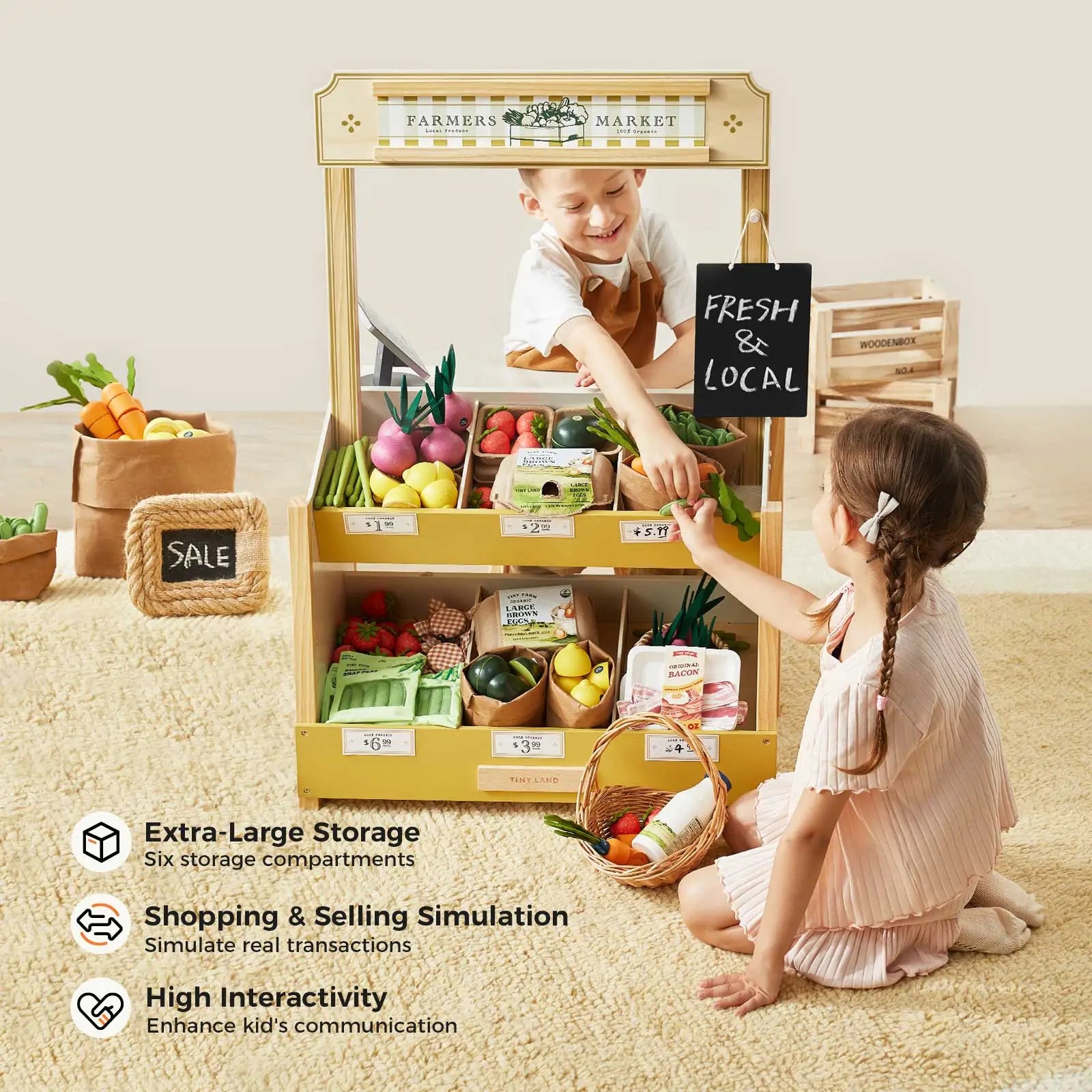 ® Kid's grocery store playset