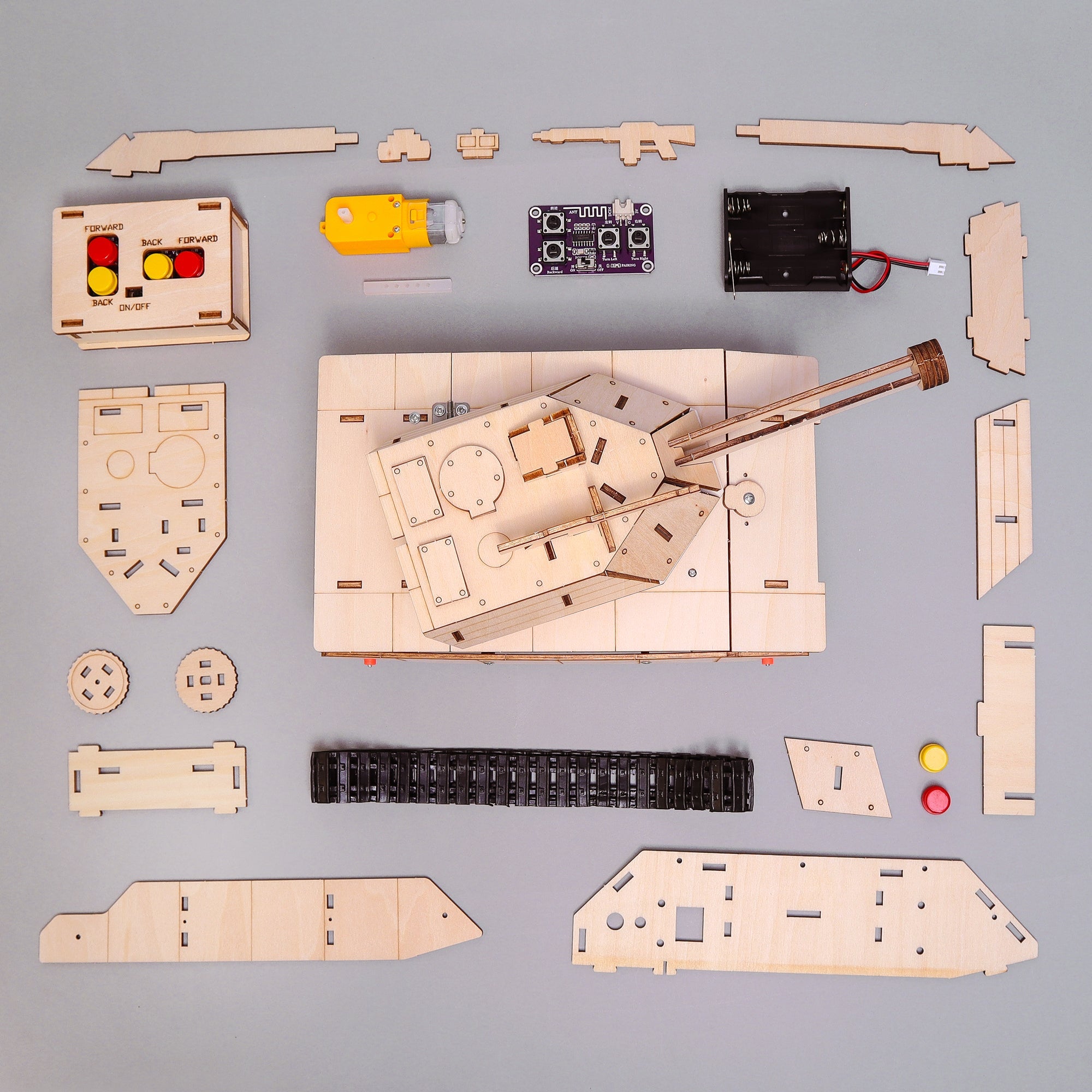 Rc Tankcam, Tank And Camera Mode, Educational Stem Kit