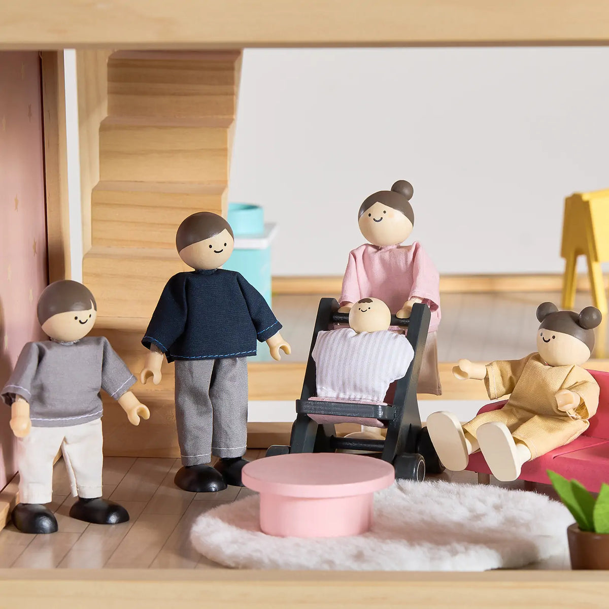 ® Sweetwood Love Dollhouse & Wooden Dollhouse Dolls