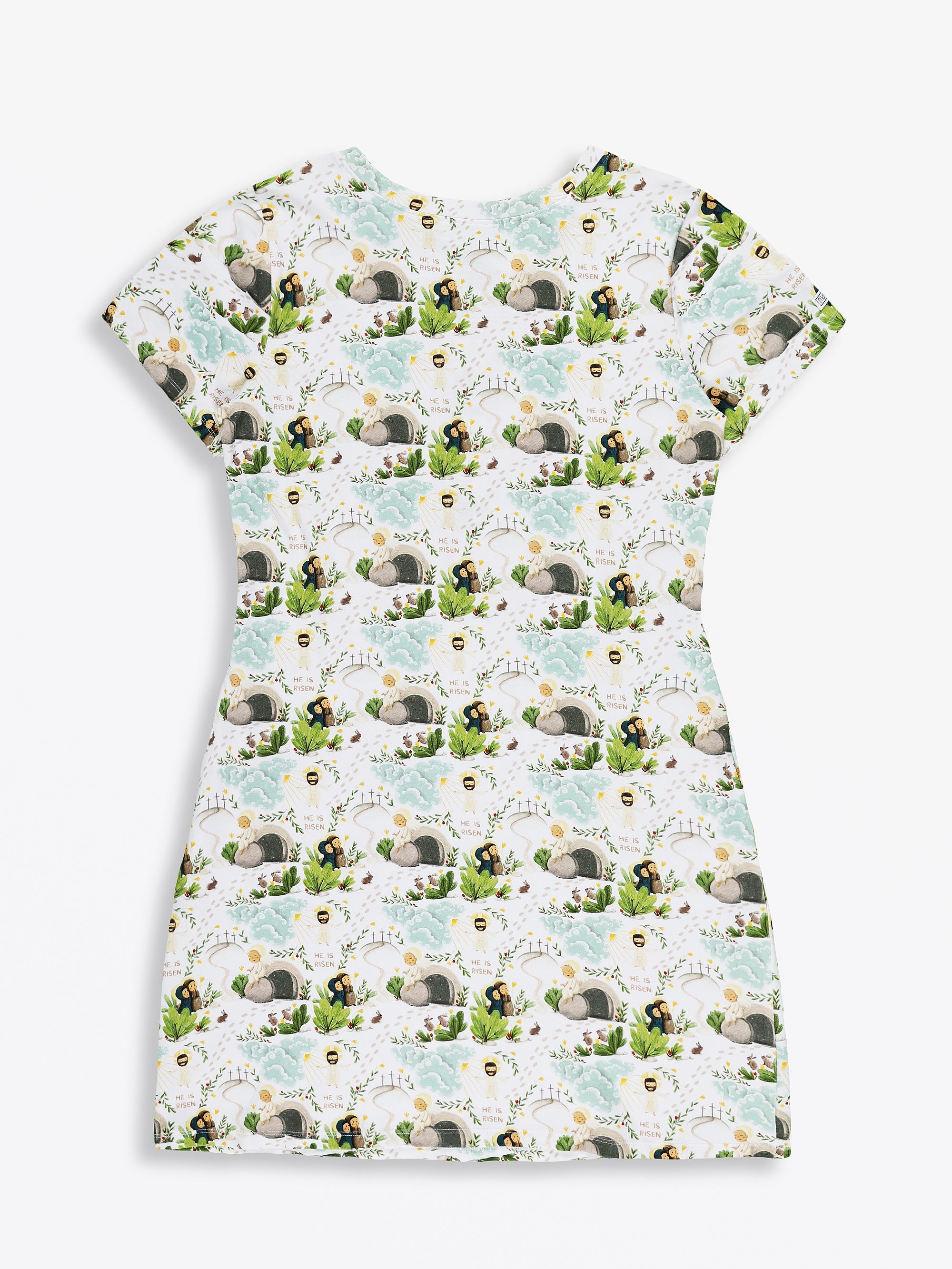 He Is Risen Women's Pj Nightgown Cotton
