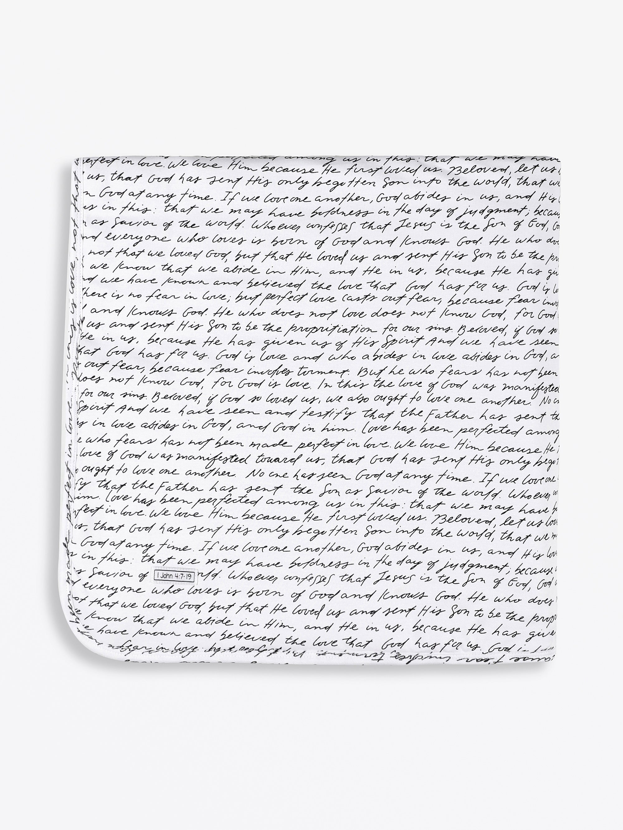 Love One Another Blanket Cotton