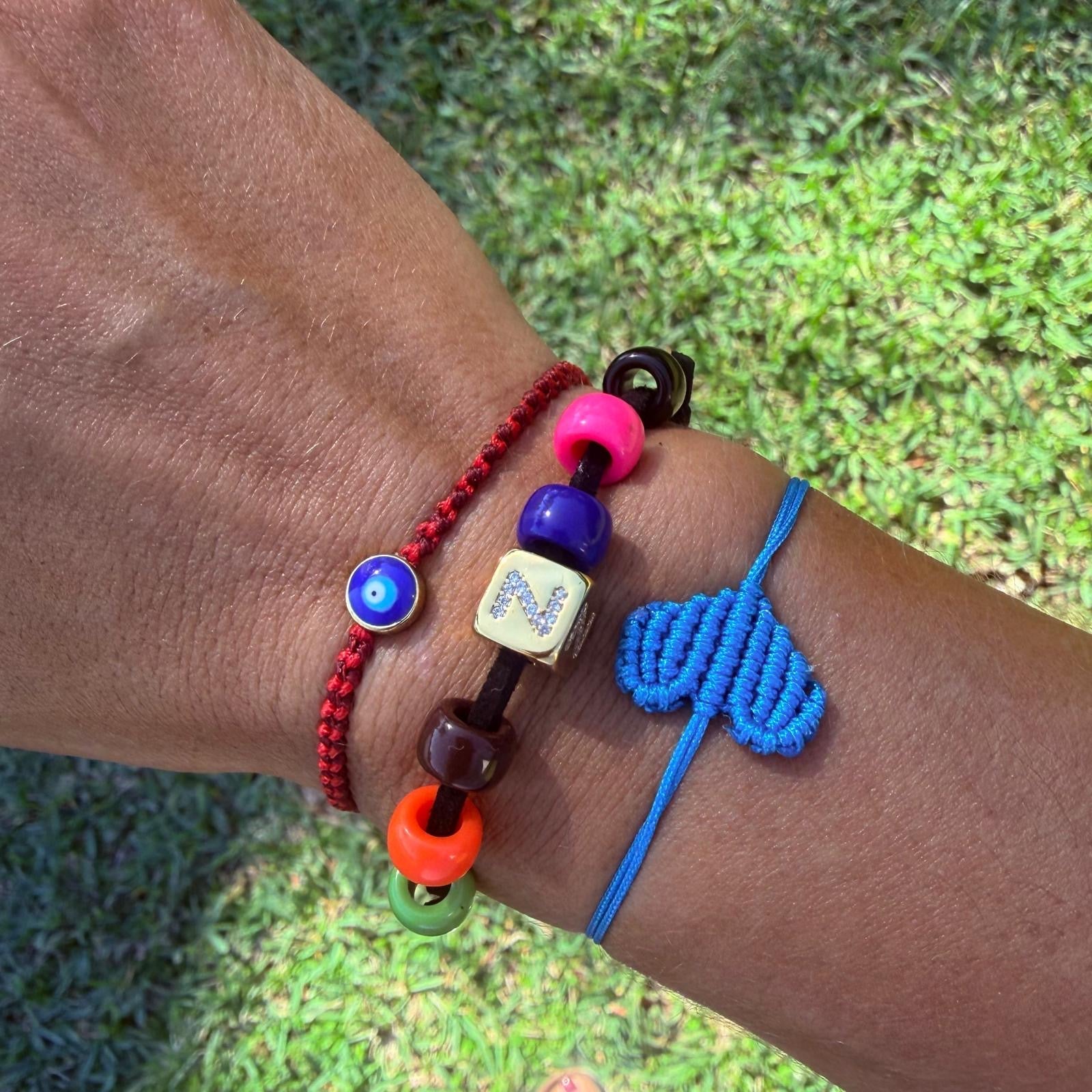 Avery Evil Eye Braided Bracelet