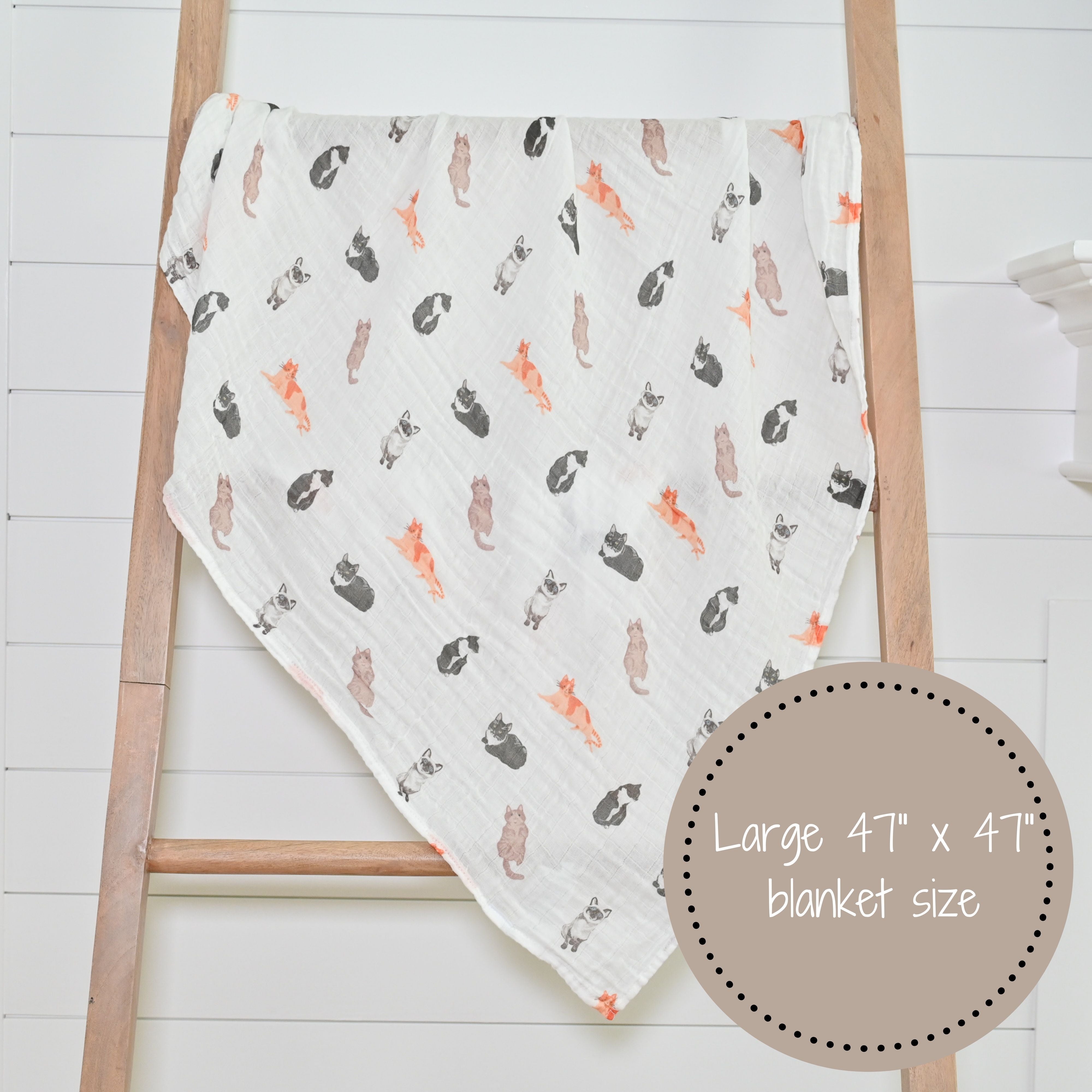 Purr-fect Swaddle Blanket