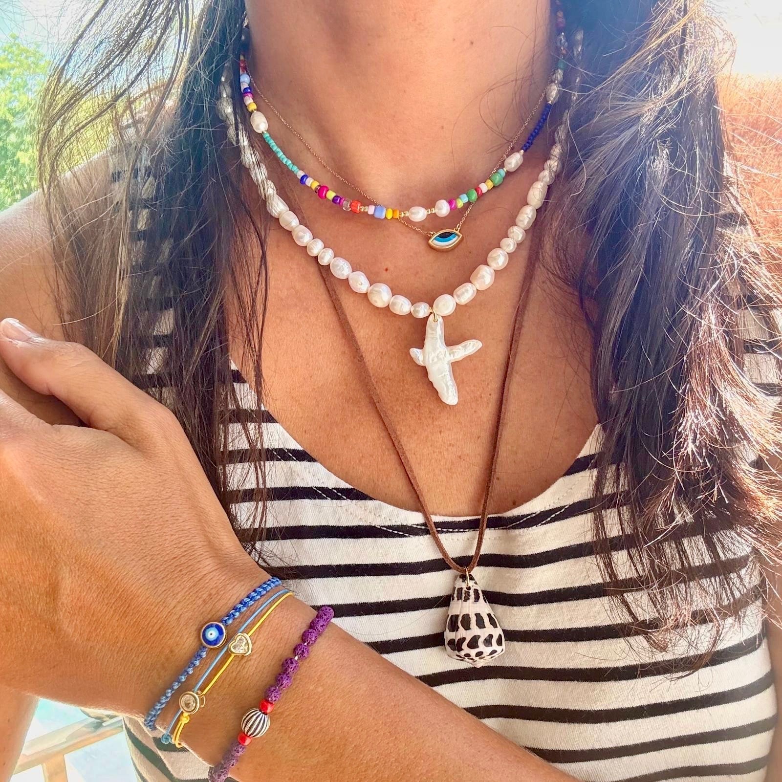 Presley Evil Eye Braided Bracelet