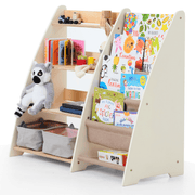 2in1 Montessori Shelf For Books And Toys
