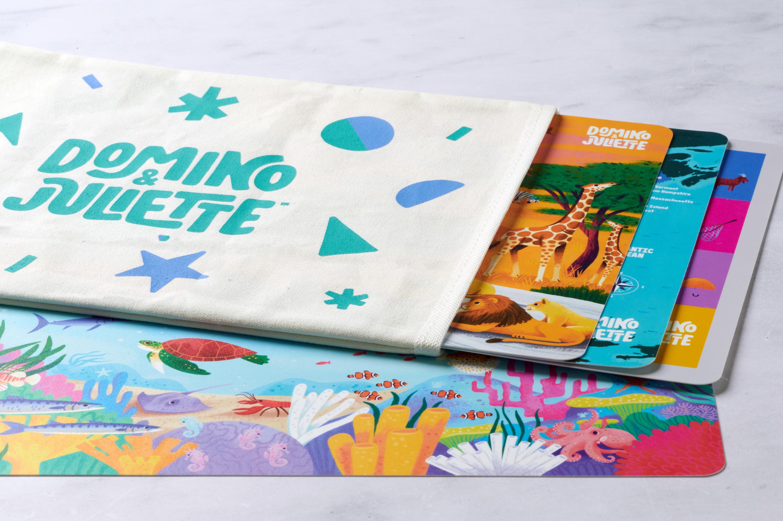 4-pack Of Travel Size Mats With Bag