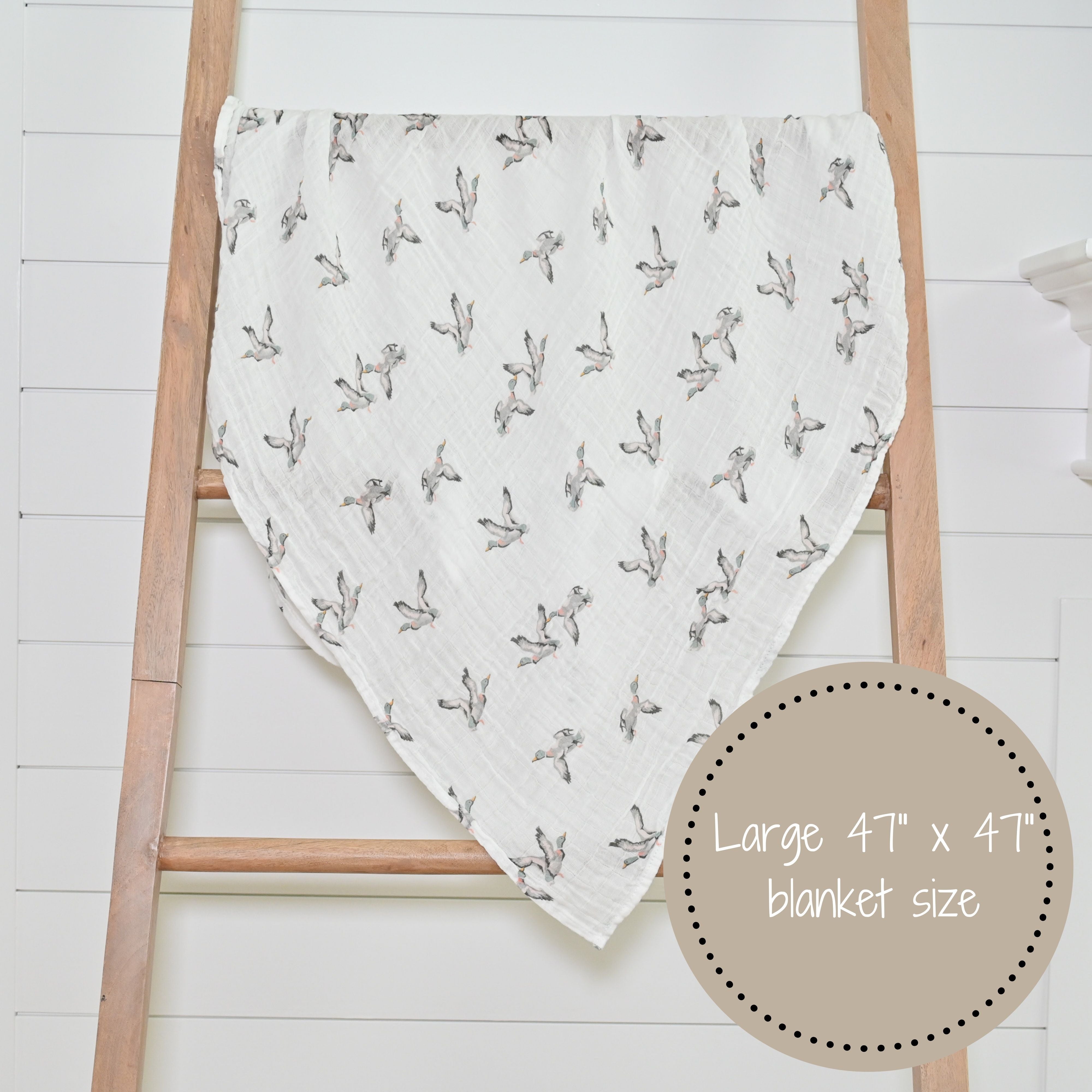 Quacking Up Swaddle Blanket