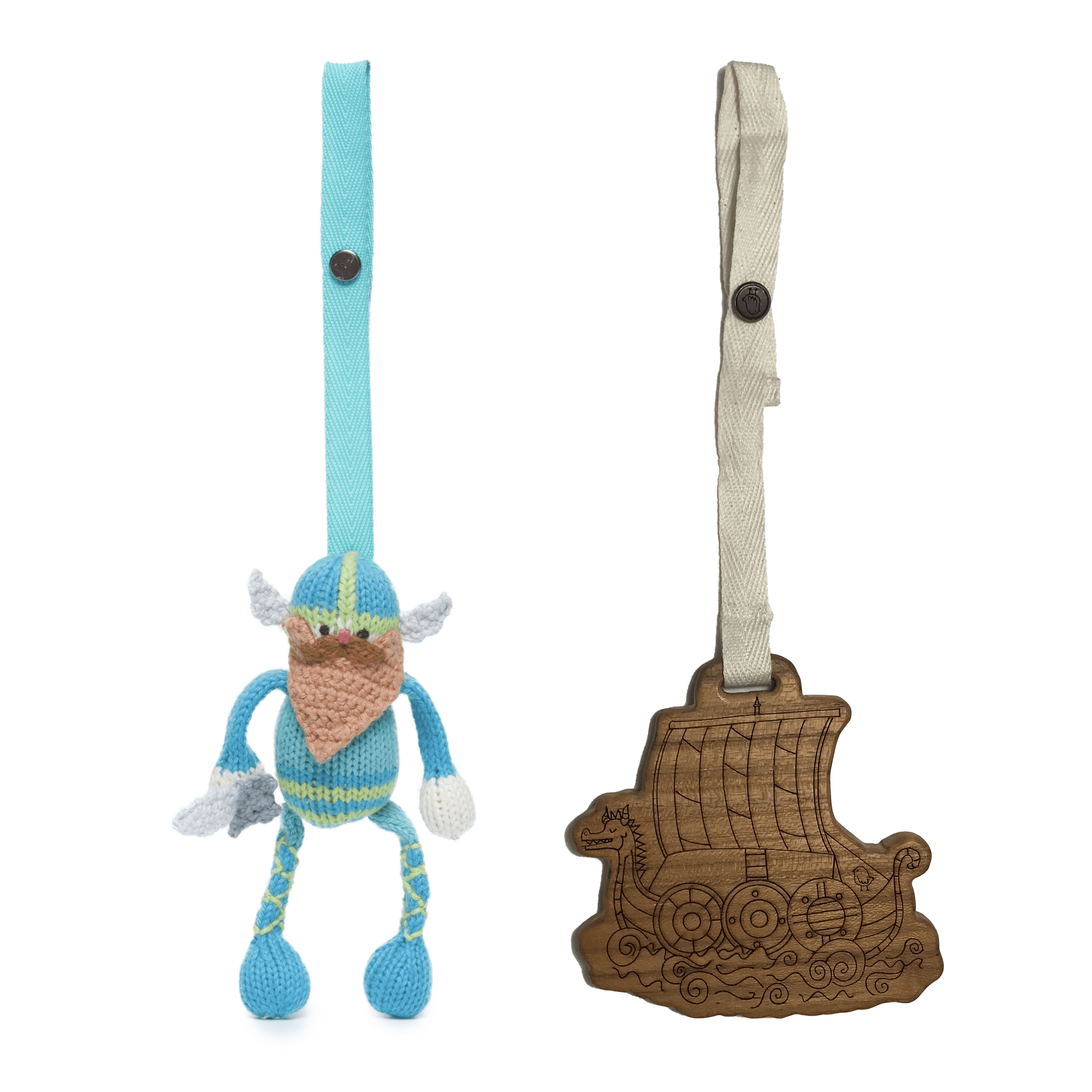 2 Pc. Stroller Toys | Gunnar & Ship
