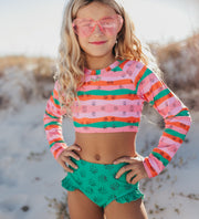 Cleo Green 2 Piece Swimsuit
