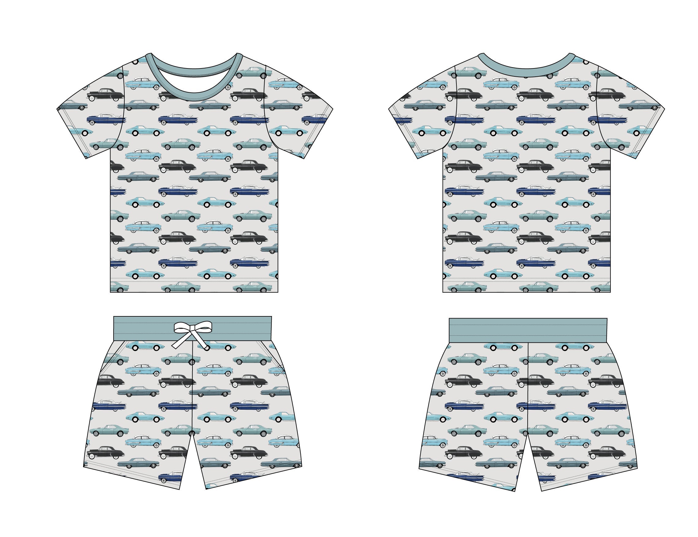 Darrell - Pocket Short Set