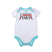 3-6 Month Onesie: Snakes And Snails And Crawfish Tails Gulf Coast Baby Onesie