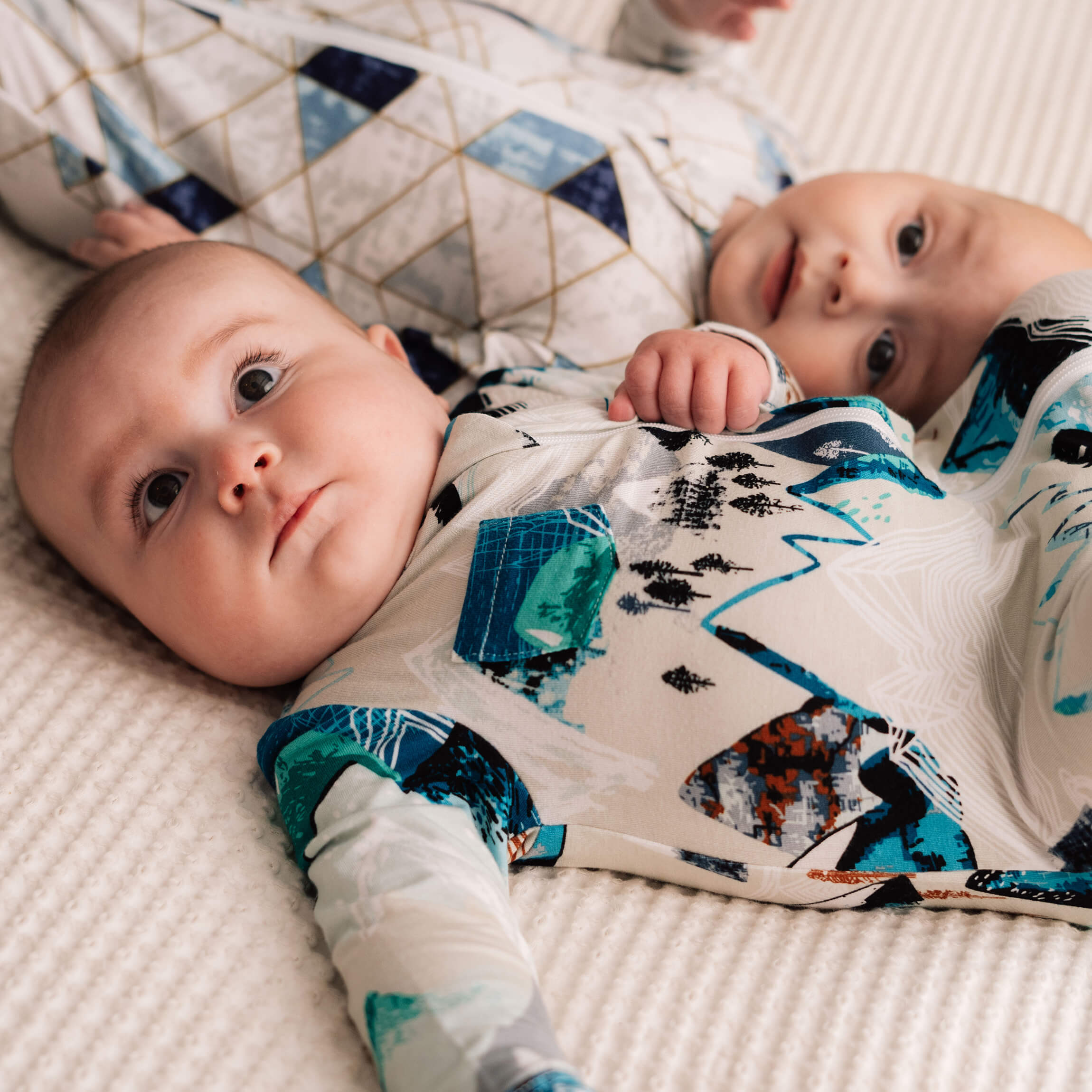 ROCKY MOUNTAINS FOOTED JAMMIES by Milk Snob