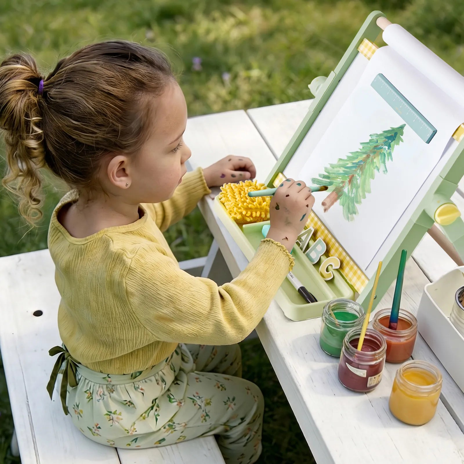 ® Double-sided Magnetic Tabletop Easel