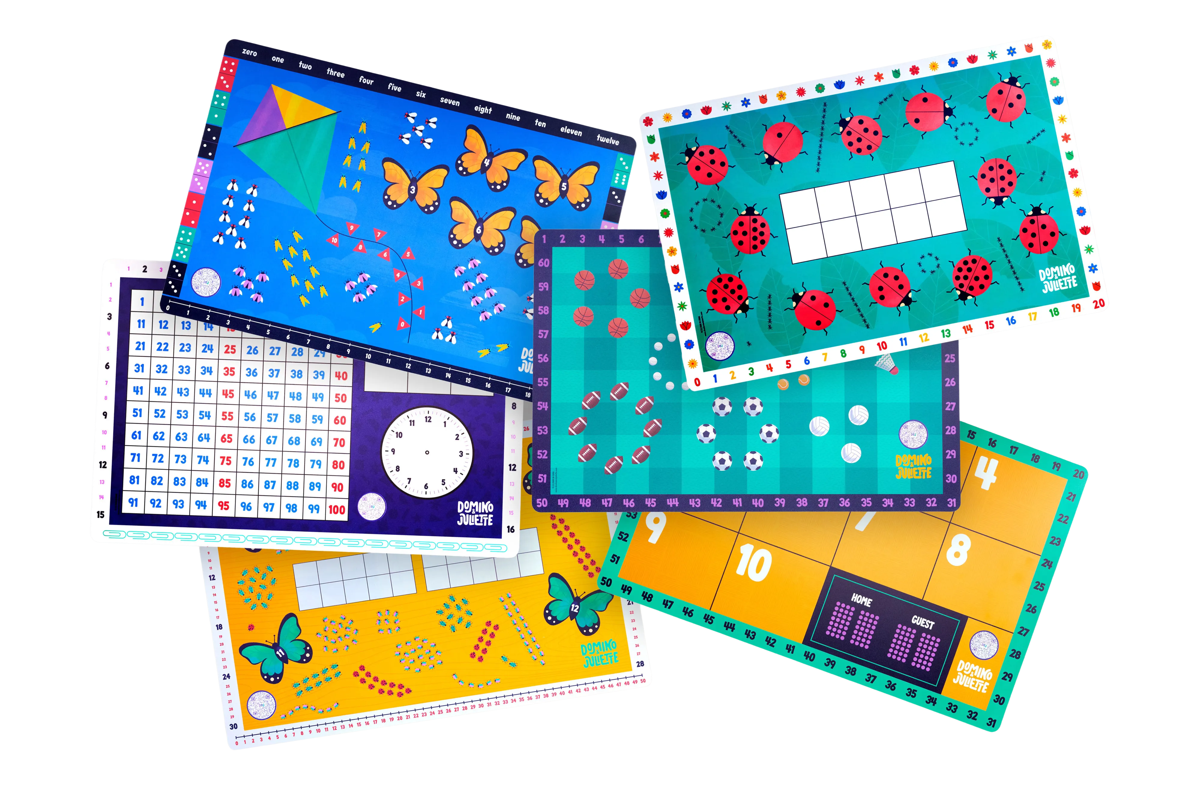 3-pack Math Placemat Bundle