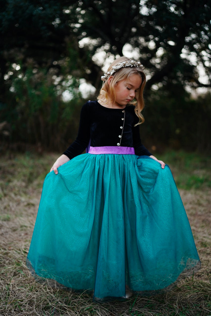 The Winter Princess To Queen Coronation Costume Dress