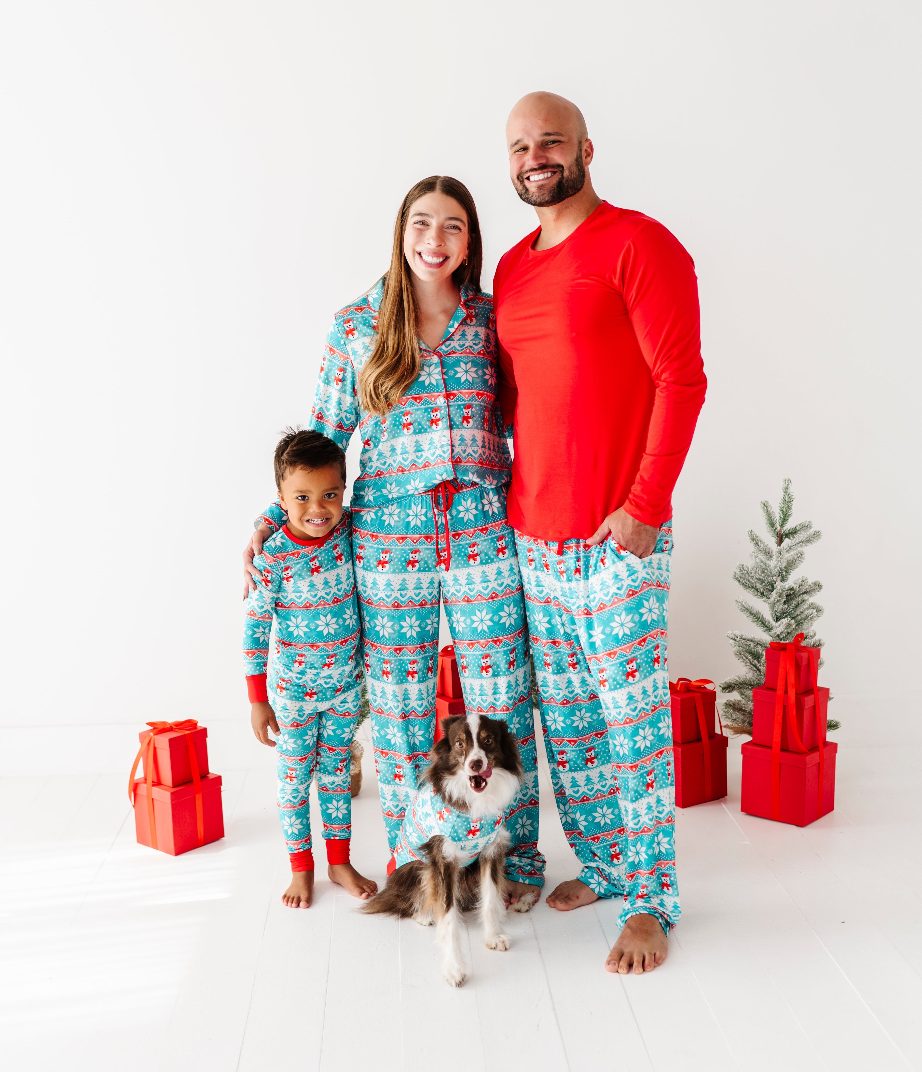 Frosty Fair Isle Men's Lounge Set