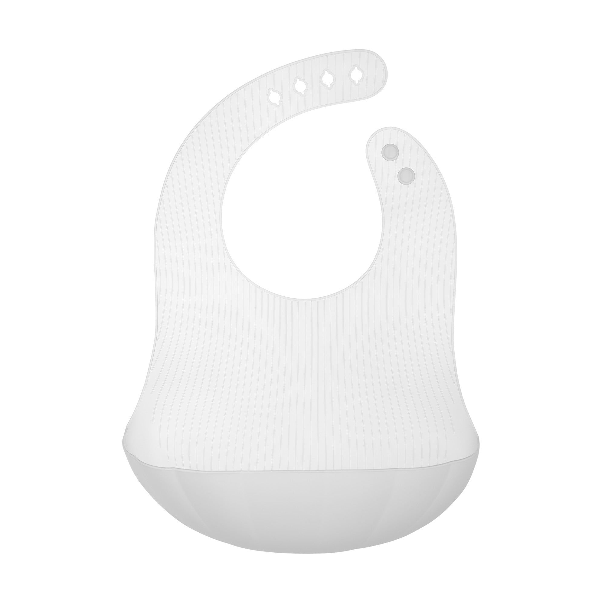 Silicone Bib For Mess-free Self-feeding