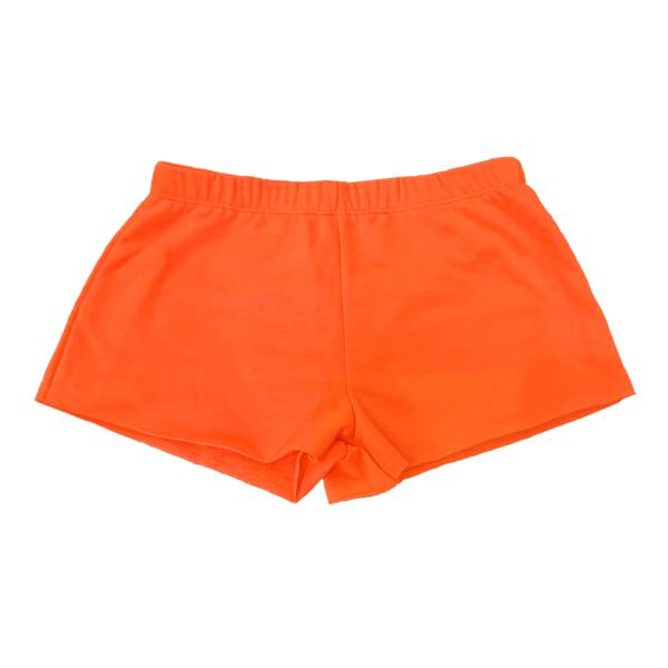 Tweenstyle By Stoopher - Neon Orange Fleece Shorts