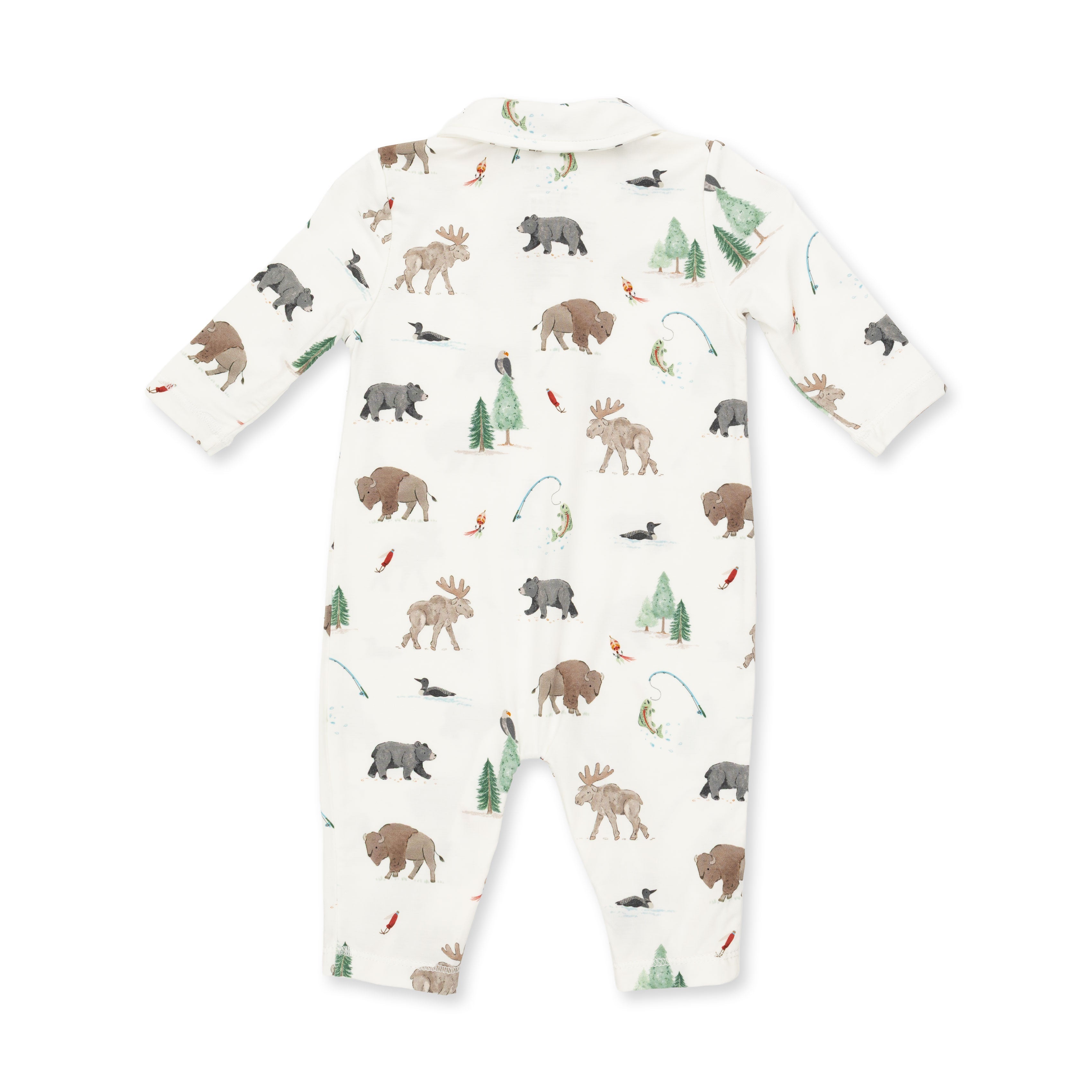 Northern Woodland Animals - Polo Romper