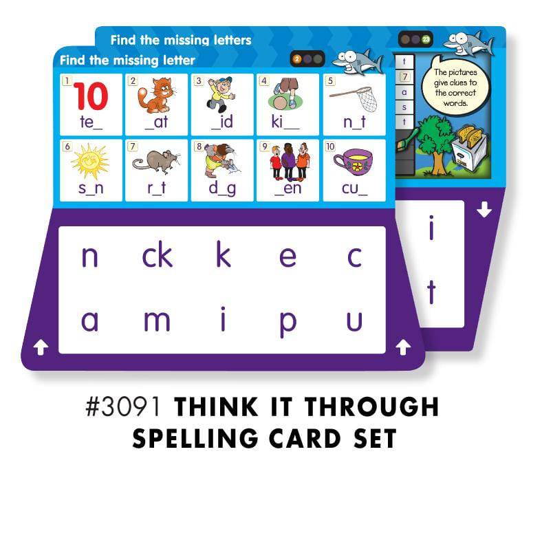 Think It Through Learning Tiles Spelling Set