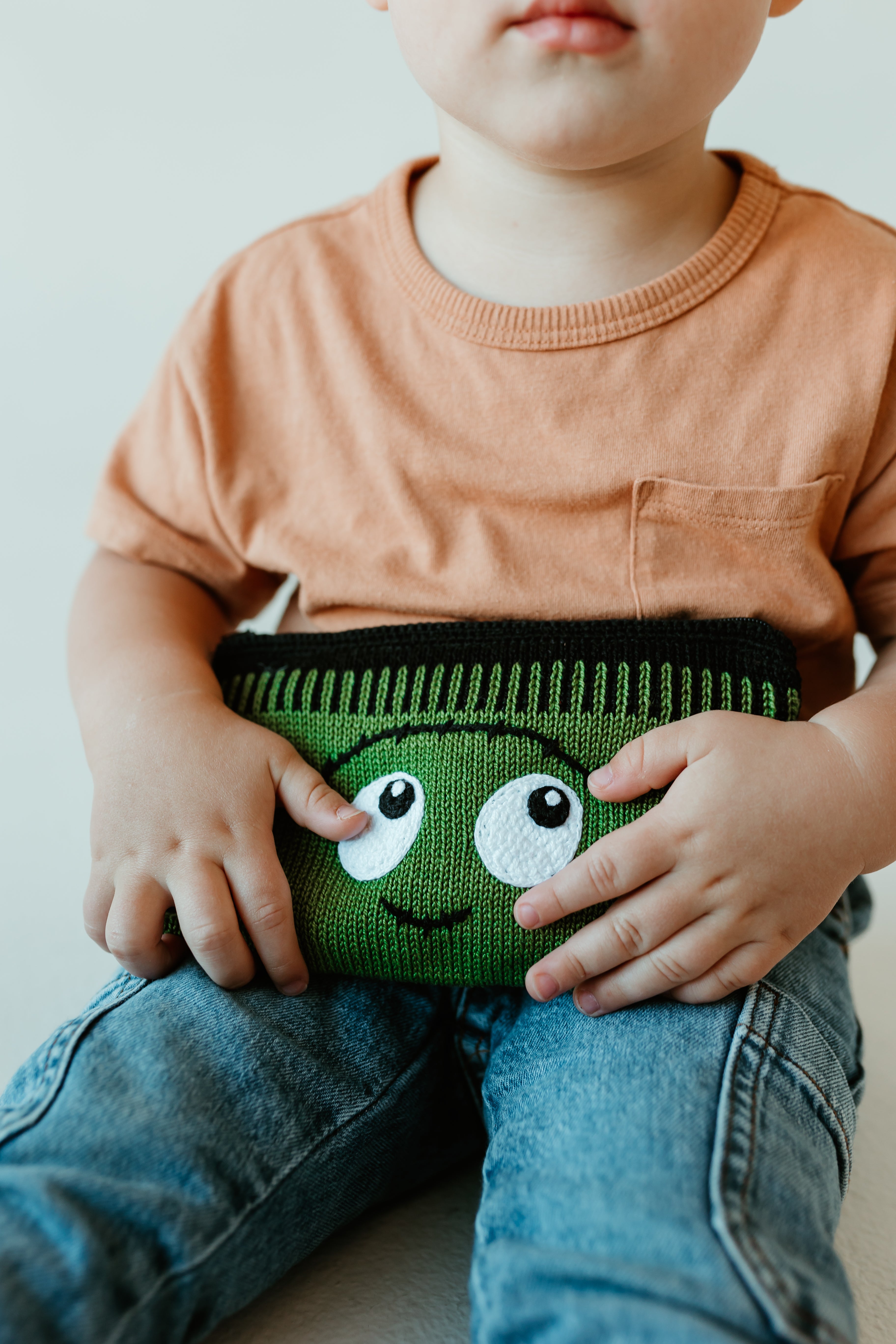 Monster Zippered Pencil Bag